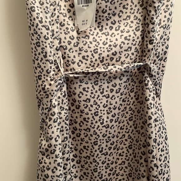 Abercrombie silk dress - animal print - never been worn! - Picture 6 of 7